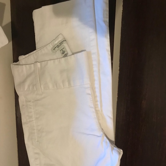 Banana Republic Pants - White Banana Republic slacks